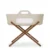 Barley Basket & Walnut Stand