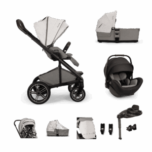 Nuna MIXX next + Arra flex + Base curv Travel System - Mineral