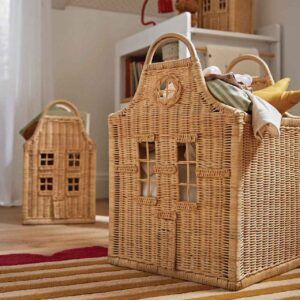 CuddleCo Dutch House Storage Baskets - Set of 3