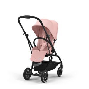 Cybex Eezy S Twist+2 Pushchair Bundle with Gold Footmuff - Candy Pink