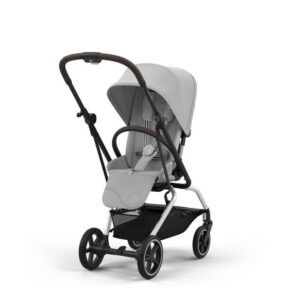 Cybex Eezy S Twist+2 Pushchair Bundle with Gold Footmuff - Fog Grey
