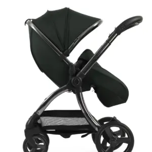egg3® Luxury Bundle with Egg Shell Car Seat & Base - Black Olive