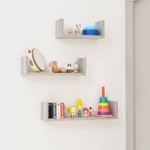 Tutti Bambini Modena Set of 3 U-Shaped Wall Shelves