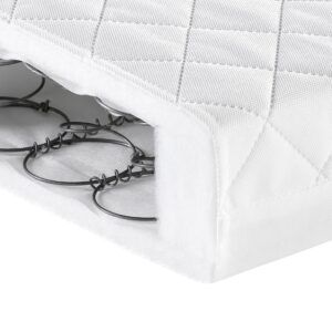 Babymore Deluxe Sprung Cot Bed Mattress - 140 x 70 cm