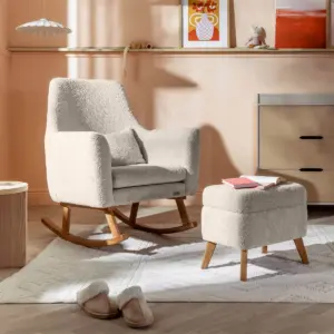 Tutti Bambini Oscar Luxe Rocking Chair & Footstool