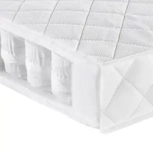 Babymore Pocket Sprung Cot Bed Mattress - 140 x 70 x 10 CM
