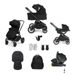 Ickle Bubba Altima 12 Piece Travel System with i-Size Stratus Car Seat & ISOFIX Base