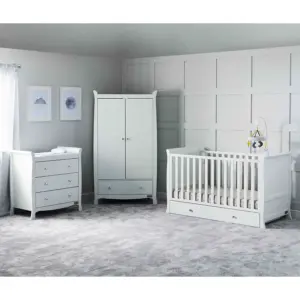 Ickle Bubba Snowdon Classic 3 Piece Furniture Set with Mattress