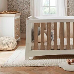 CuddleCo Ada 2 Piece Room Set - White/Ash