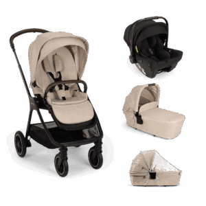Nuna TRIV next + PIPA urbn generation Travel System - Biscotti