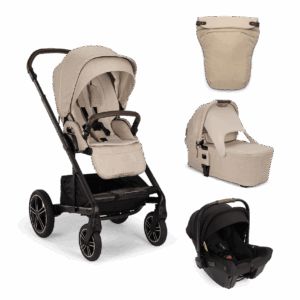 Nuna MIXX next + PIPA urbn Travel System - Biscotti