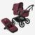 Black/Dark Cherry/Dark Cherry