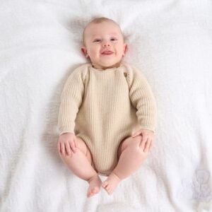 Dandelion Long Sleeve Knitted Romper