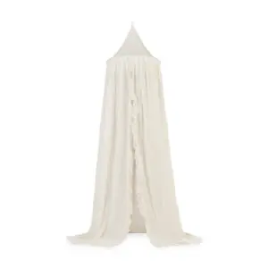 Jollein Canopy Vintage 245cm Ruffle - Ivory