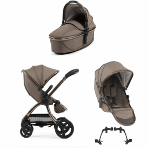 egg3® Tandem Pram Bundle - Mink