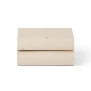 Snuz Crib 2 Pack Fitted Sheets - Cashmere/Cross
