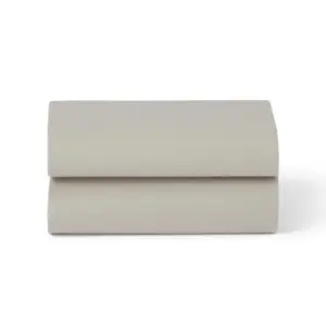 Snuz Crib 2 Pack Fitted Sheets - Grey