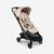 Desert Taupe sun canopy, Desert Taupe fabrics, black chassis