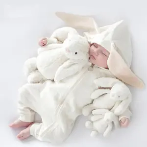 Laker And The Moon Bunny Long Ear Romper