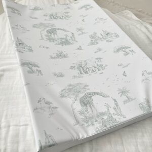 The Gilded Bird Safari Toile Wedge Mat