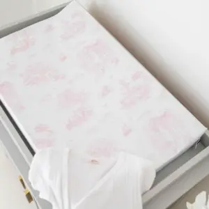The Gilded Bird Spring Toile Wedge Mat