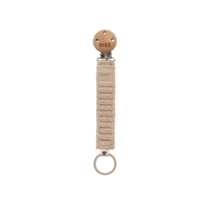 BIBS Pacifier Clip Knitted