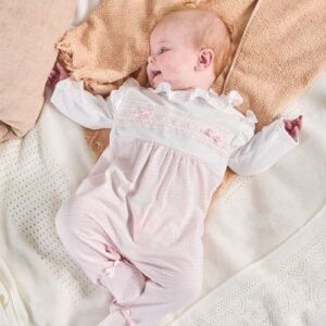 Dandelion Ruffles & Lace Dobbie Sleepsuit