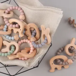 Laker & the Moon Twin Animal Teething Ring