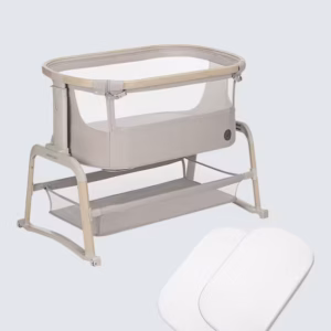Maxi Cosi Iora Air Bedside Crib and Bedsheet Bundle