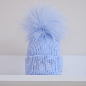 Knitted Single Pom Hat