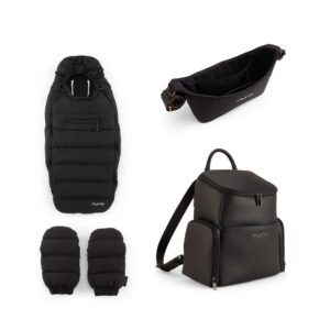 Nuna Winter Stroller Footmuff Set (with Gloves & Bag)