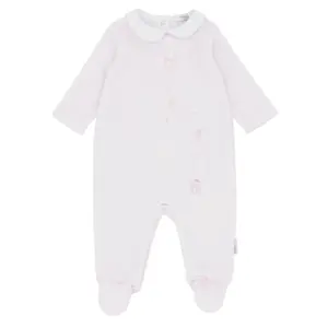 Blues Baby Almelo Romper front view in pink