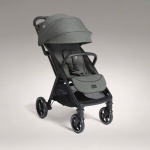 the Joie Parcel XL signature stroller in Evergreen - a lightweight travel stroller