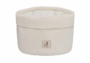 the Jollein Changing Table Basket - Cosy Knit Ivory
