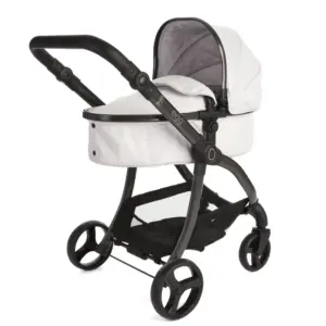 the egg® Dolls Pram - Houndstooth Silver
