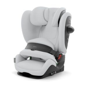 the Cybex Pallas G3 i-Size shown in fog grey
