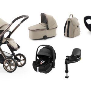 Oyster 4 Luxury Bundle with Maxi Cosi Pebble 360 Pro2 Car Seat & Base